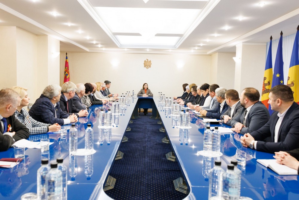 Maia Sandu a discutat cu reprezentanții Confederaţiei Naţionale a Sindicatelor despre referendumul privind aderarea la UE